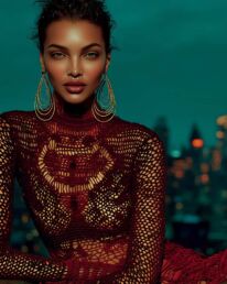 Honey-Teardrops earrings adha zelma