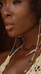 Adha Zelma Macaw Whispers Earrings