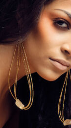 Adha Zelma Majesty Citrine Earrings