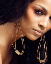 Adha Zelma Majesty Citrine Earrings
