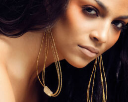 Adha Zelma Majesty Citrine Earrings