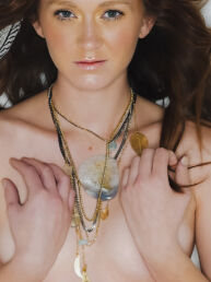 Adha Zelma Moonshadow Necklace