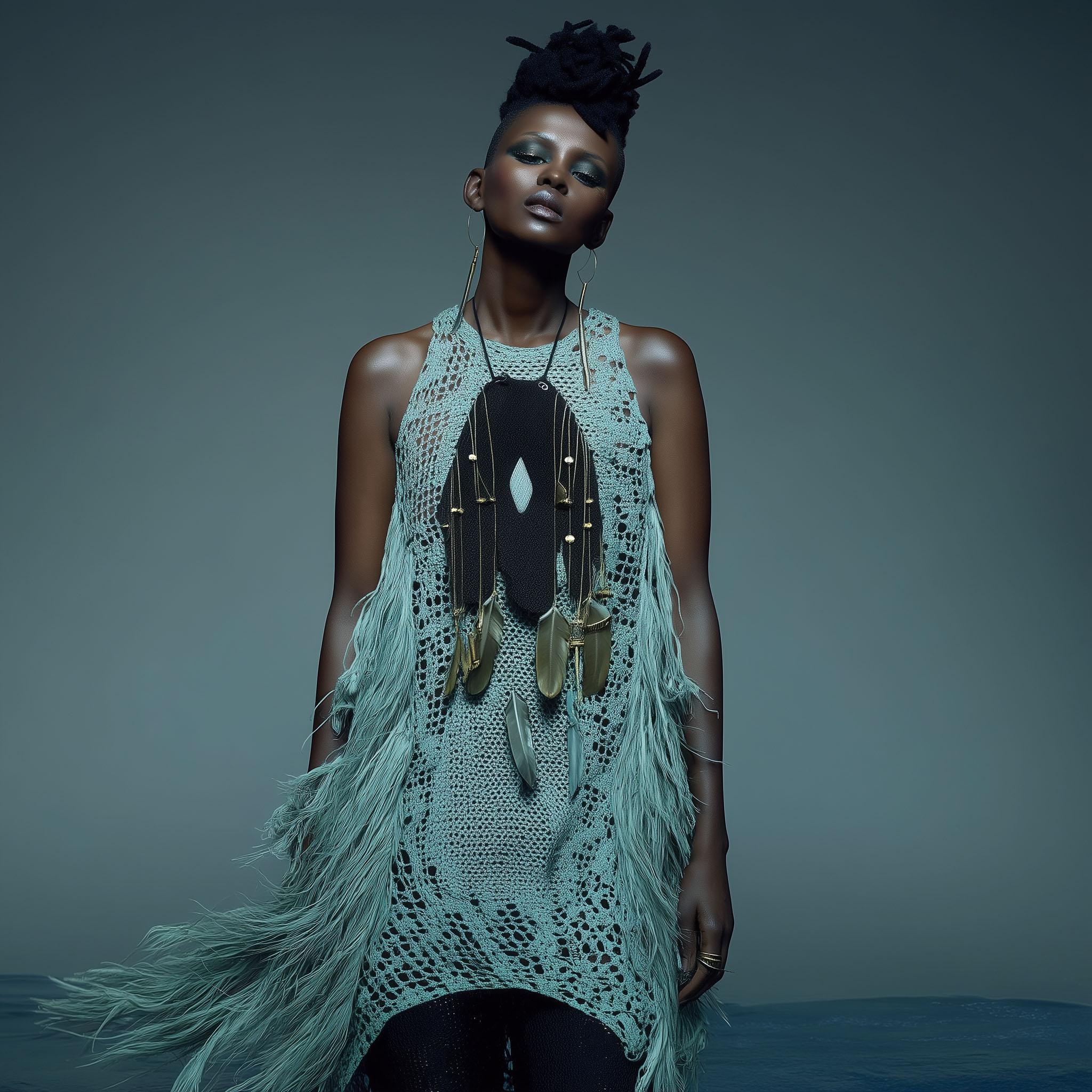 adha zelma studio - namaka stingray breastplate