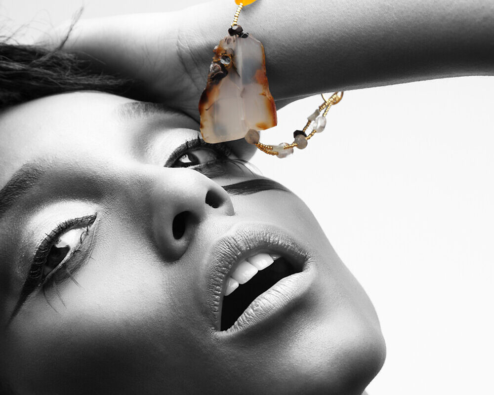 Big Rock Agate Bracelet by Adha Zelma