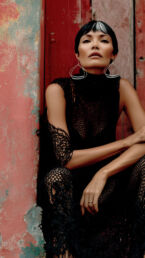 Blue Shoal Earrings - adha zelma studio