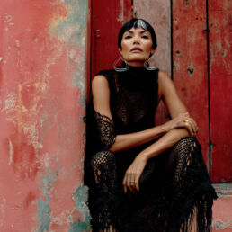 Blue Shoal Earrings - adha zelma studio