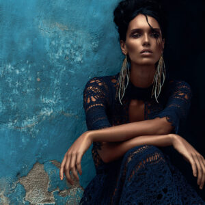 Cahser Wave Earrings · Dentalium + Gemstones · Gold · Origin Edition