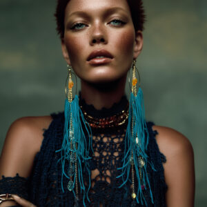 Dream Catcher Gemstone Earrings