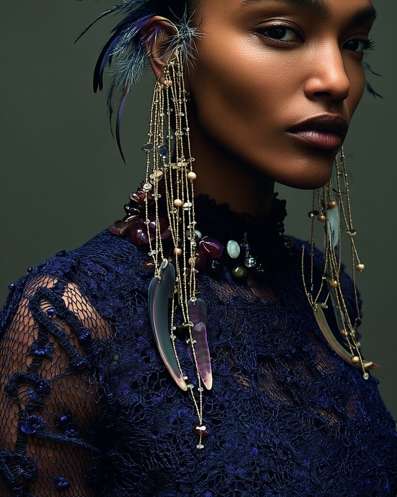 Raven Ear cuff