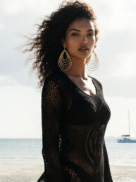 Honey Teardrop earrings - adha zelma